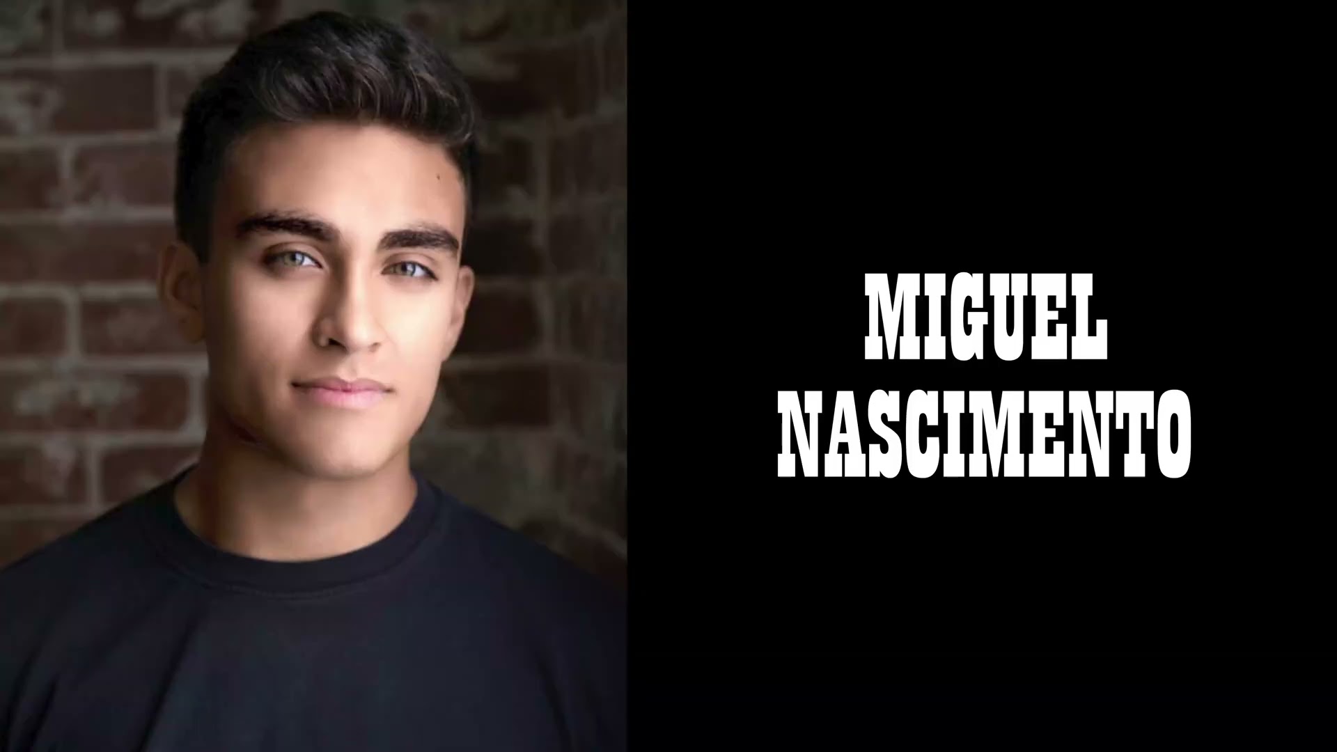 Still from Miguel’s acting reel